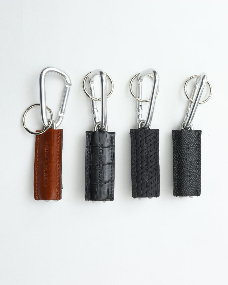 ED ROBERT JUDSON  CLIX spring clip key holder 050 croco grain