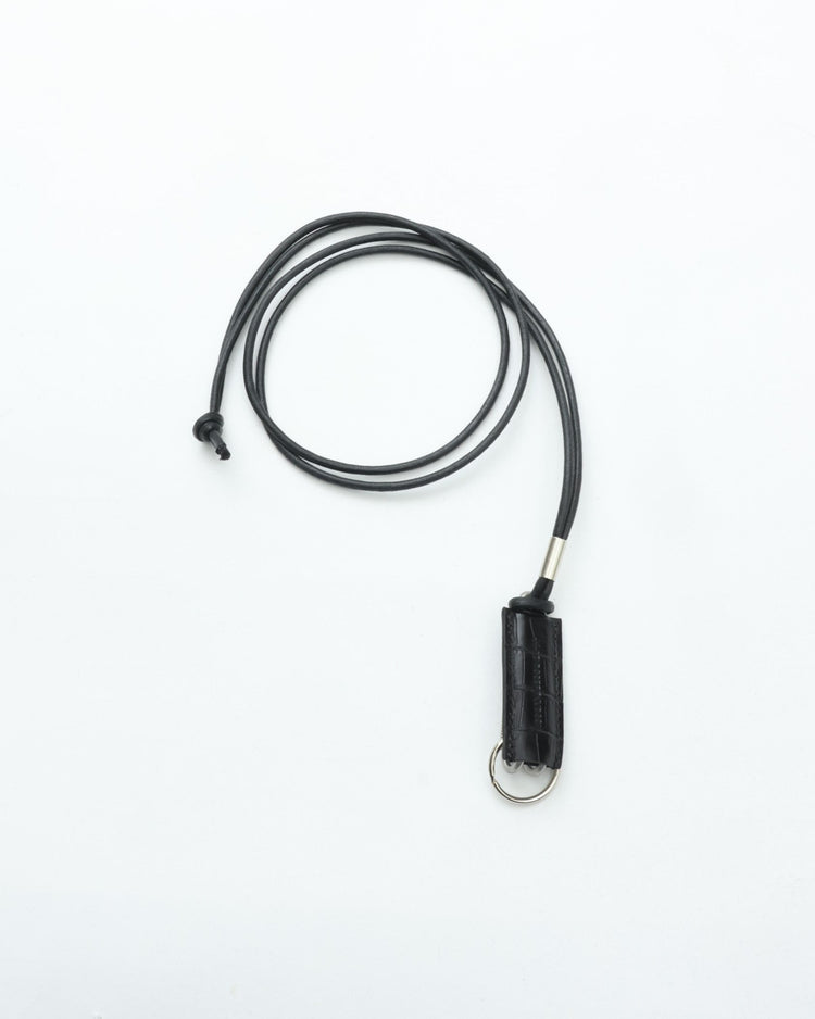 ED ROBERT JUDSON  CLIX spring clip neck holder  050 croco grain