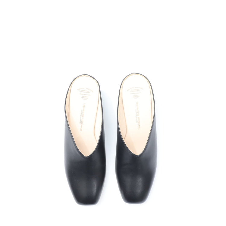 BEAUTIFUL SHOES /  SQUARE SHALLOW (LEATHER SOLE)