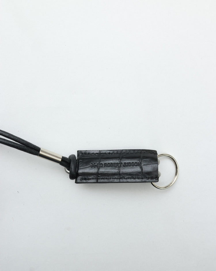 ED ROBERT JUDSON  CLIX spring clip neck holder  050 croco grain