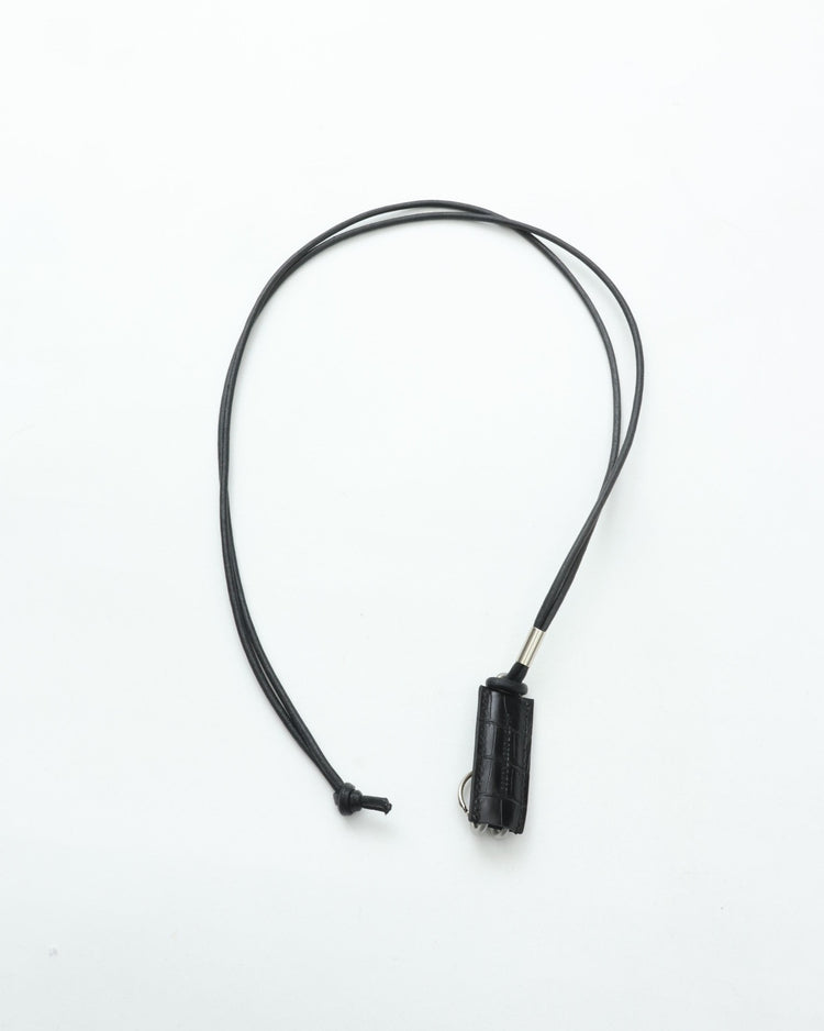 ED ROBERT JUDSON  CLIX spring clip neck holder  050 croco grain