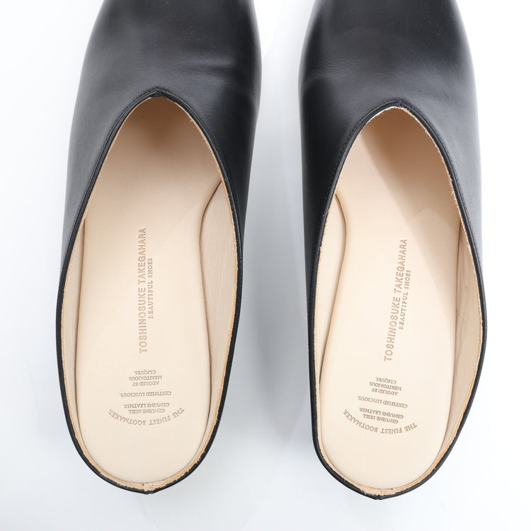BEAUTIFUL SHOES /  SQUARE SHALLOW (LEATHER SOLE)