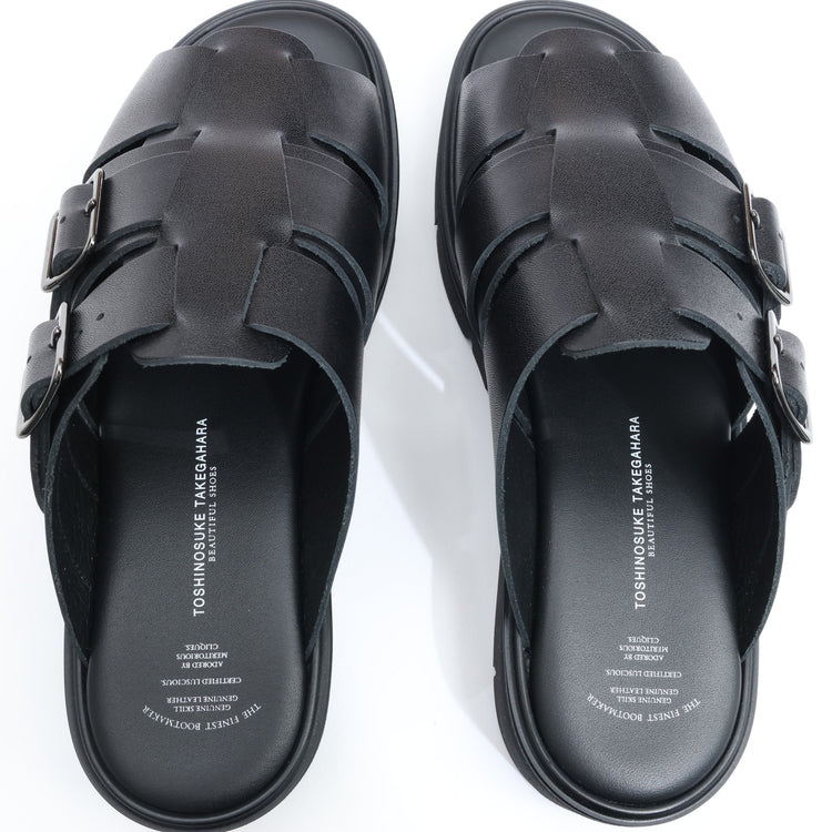 BEAUTIFUL SHOES / GURKHA SANDALS(GLOXI CUT MIDIUM SOLE)