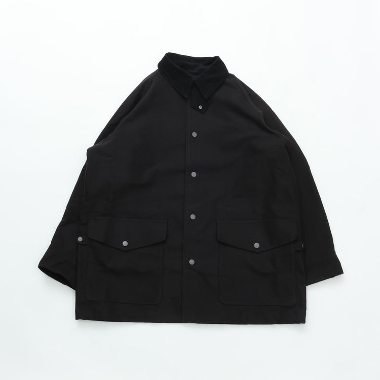 PERS PROJECTS  OLIVER FIELD HF COAT BLACK