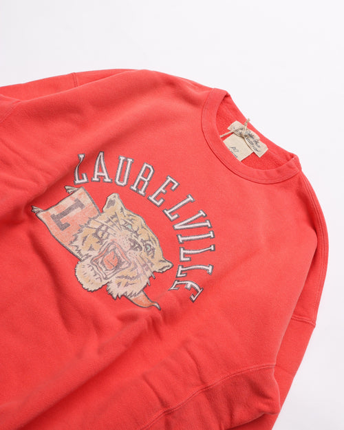 REMI RELIEF Vintage Fleece Crew (LAURELVILLE) RN31393112 RED