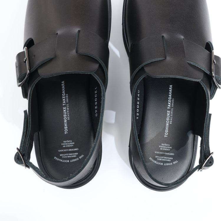 BEAUTIFUL SHOES /  OPEN TOE SANDALS(GLOXI CUT MEDIUM SOLE)