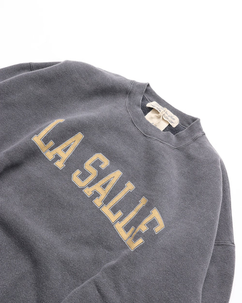REMI RELIEF SP加工起毛裏毛クルー(LA SALLE) RN31393182 CHARCOAL