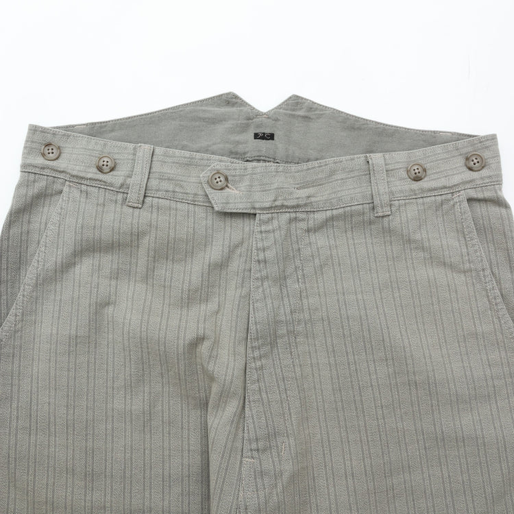 PORTER CLASSIC  FADED STRIPE FATTY PANTS