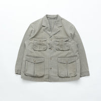 PORTER CLASSIC　FADED STRIPE BINGHAM JACKET