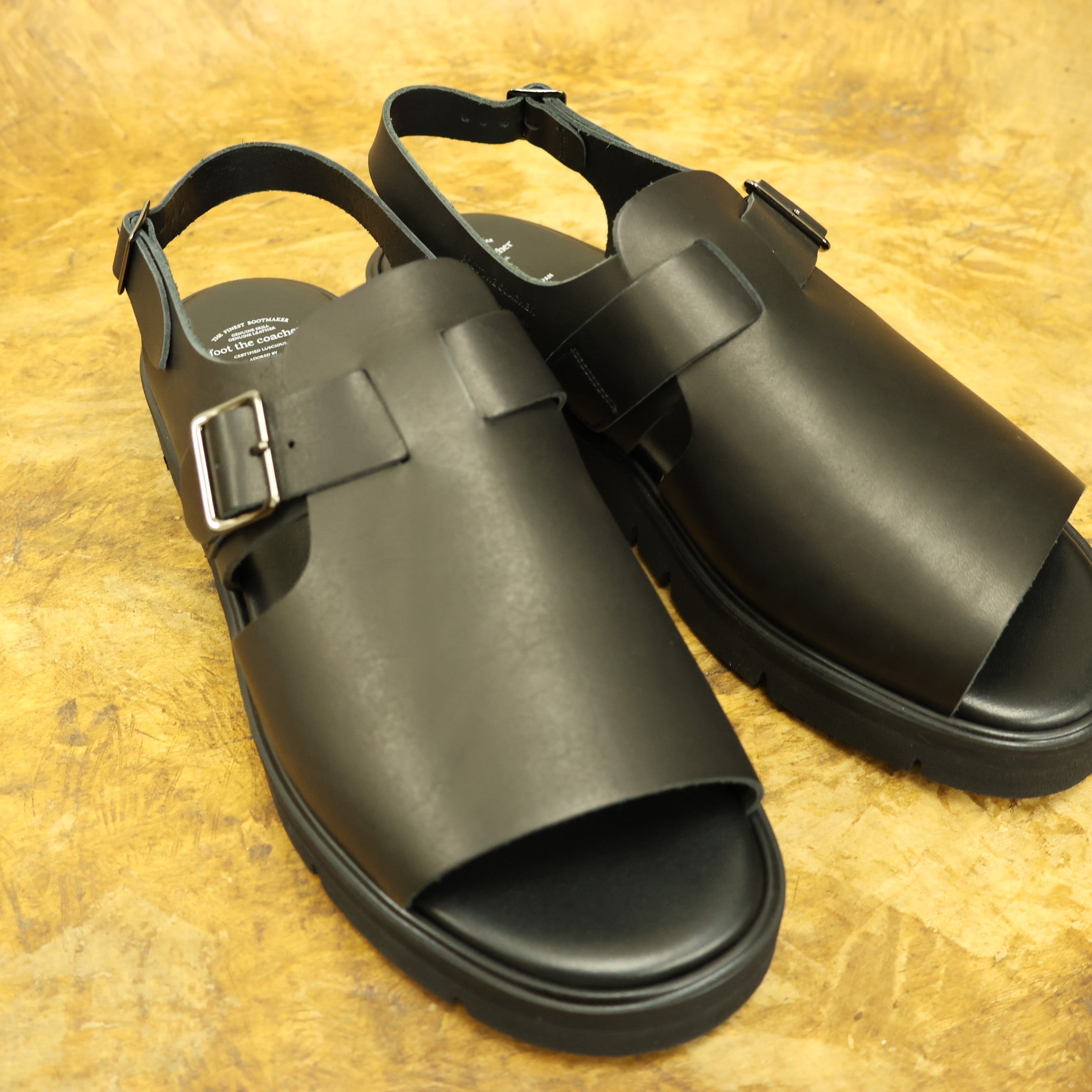foot the coacher OPEN TOE SANDALS (GLOXI CUT MEDIUM SOLE) – CASDAY