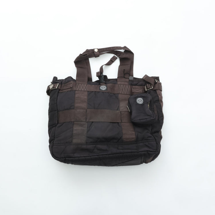 PORTER CLASSIC   SUPER NYLON TOTE BAG BLACK