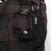 PORTER CLASSIC   SUPER NYLON TOTE BAG BLACK