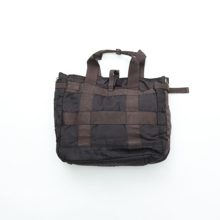 PORTER CLASSIC   SUPER NYLON TOTE BAG BLACK