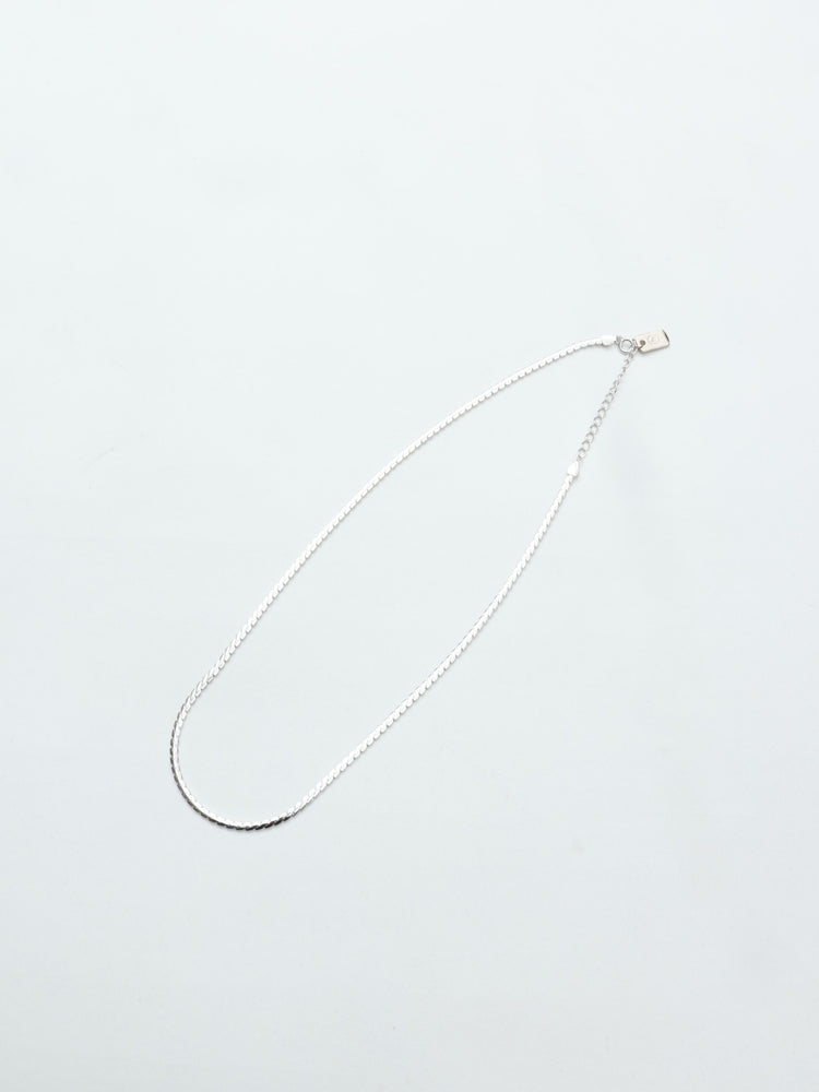 THE OBJECT  Narrow Snake Necklace No. TO_PAR_25106