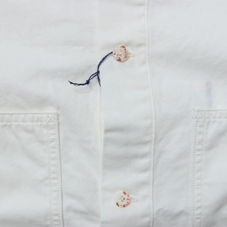 HATSKI / Pullover Work Shirt HTK-24030 WHITE