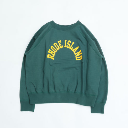Champion CRSS” RAGLAN SLEEVE SWEATSHIRT TRUE TO ARCHIVES C3-D012 DARK GREEN
