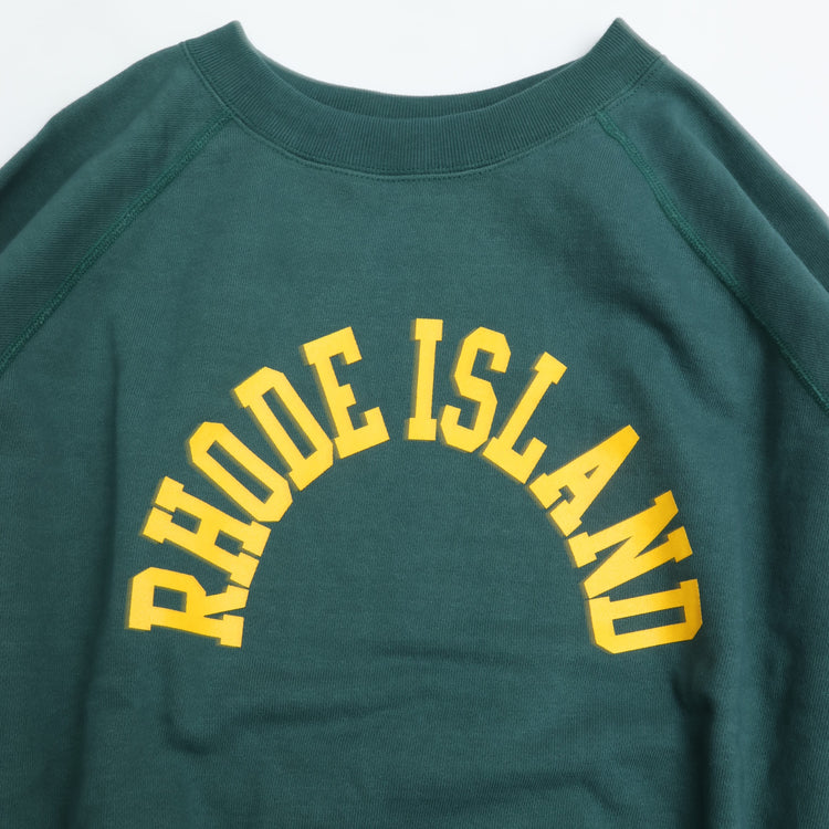 Champion CRSS” RAGLAN SLEEVE SWEATSHIRT TRUE TO ARCHIVES C3-D012 DARK GREEN