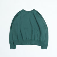 Champion CRSS” RAGLAN SLEEVE SWEATSHIRT TRUE TO ARCHIVES C3-D012 DARK GREEN