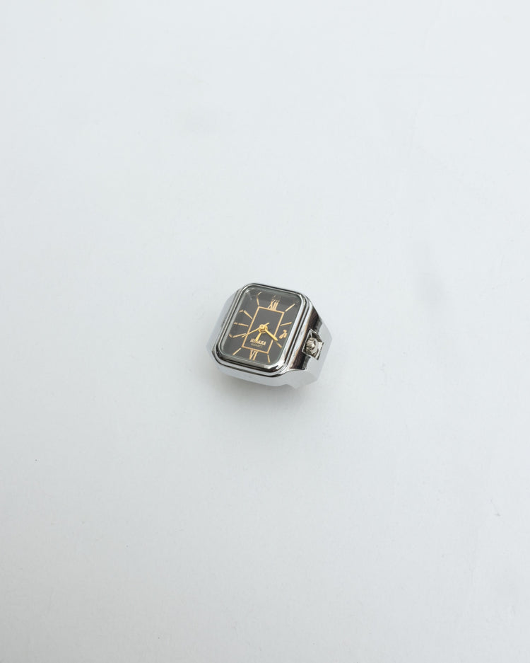 HIDAKA  Legacy Ring Watch SV/BK