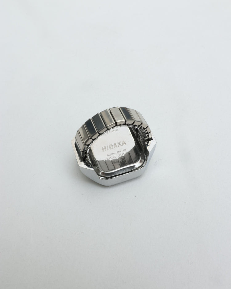 HIDAKA  Legacy Ring Watch SV/BK