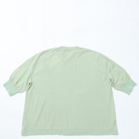 MEYAME / COTTON KNIT TEE GREEN