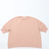 MEYAME / COTTON KNIT TEE PINK