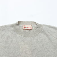 MEYAME  COTTON KNIT TEE HEATHER GREY