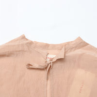 MEYAME / COTTON SILK BLOUSE JACKET PINK