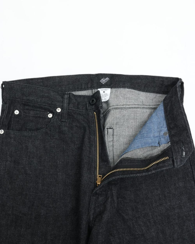 THE CORONA UTILITY  CP005 - W05 FIVE POCKET / Black Denim