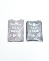 Yonetomi GARMENT DYED BORDER T-SHIRT〈LONG SLEEVE〉 12 GRAY*WHITE