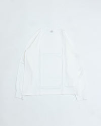 Yonetomi NEW BASIC T-SHIRT 〈LONG SLEEVE〉 WHITE