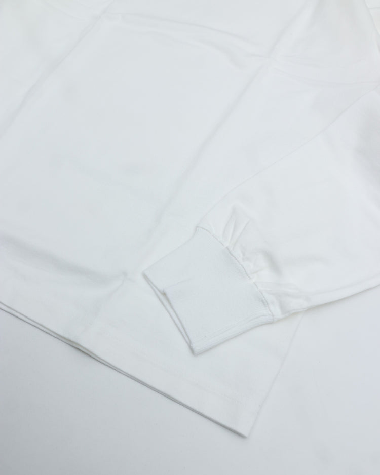 Yonetomi NEW BASIC T-SHIRT 〈LONG SLEEVE〉 WHITE