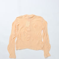 MEYAME / LIGHT KNIT CARDIGAN ORANGE