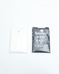 Yonetomi NEW BASIC T-SHIRT 〈LONG SLEEVE〉 WHITE
