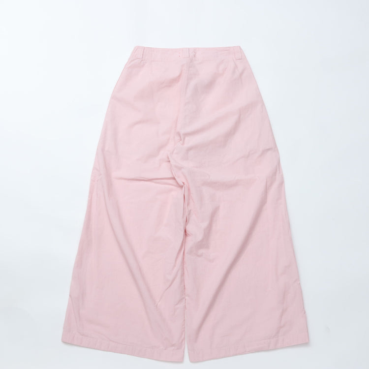 MEYAME / PIN STRIPE SIDE LINE WIDE PANTS PINK