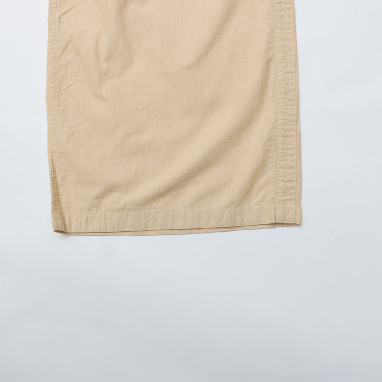 MEYAME / PIN STRIPE SIDE LINE WIDE PANTS YELLOW