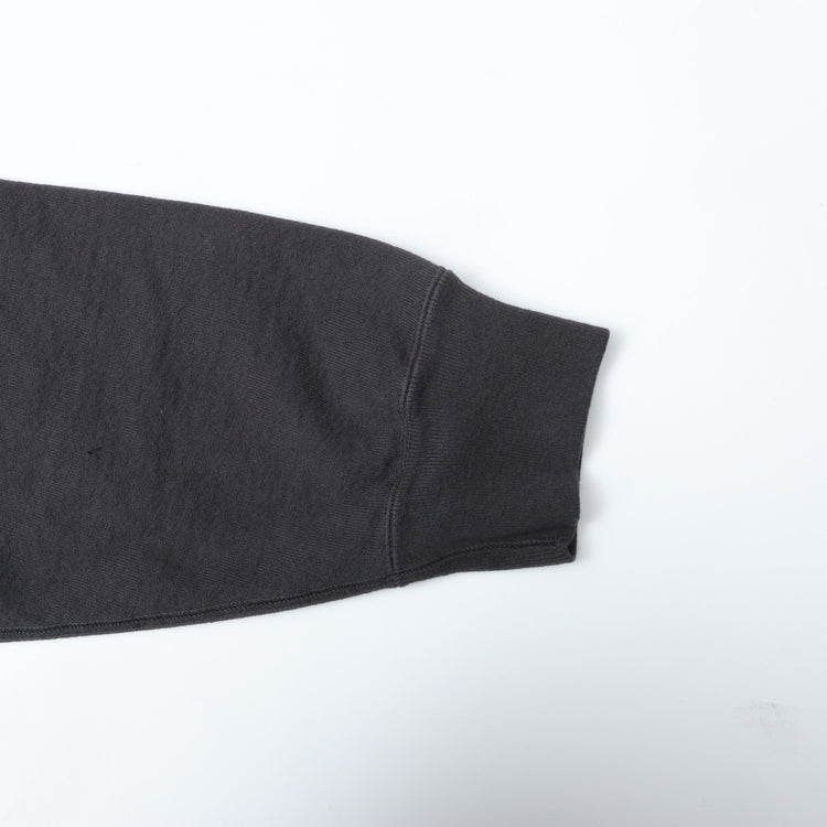 WALLA WALLA SPORT / 13oz ZIP UP PULLOVER USED BLACK