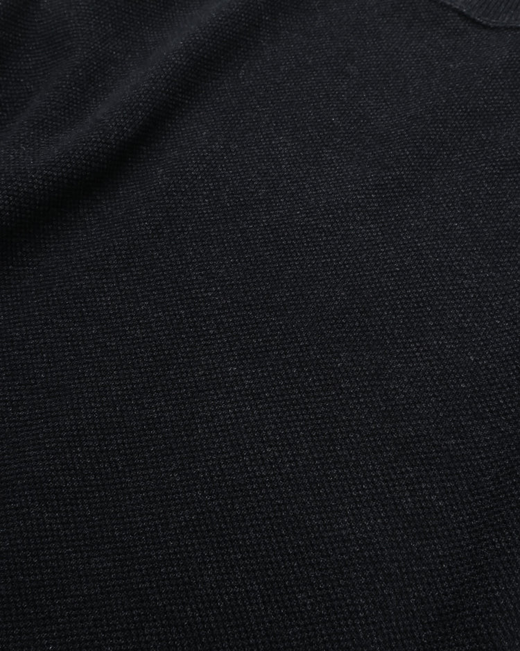crepuscule Co/Ra Moss Stitch P/O BLACK