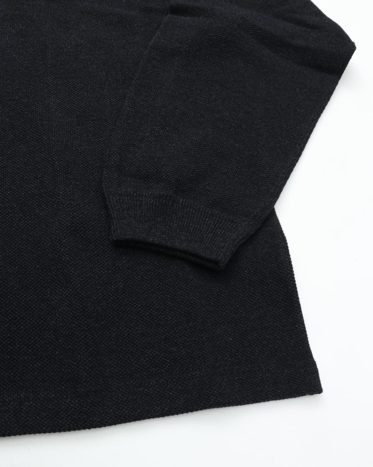 crepuscule Co/Ra Moss Stitch P/O BLACK