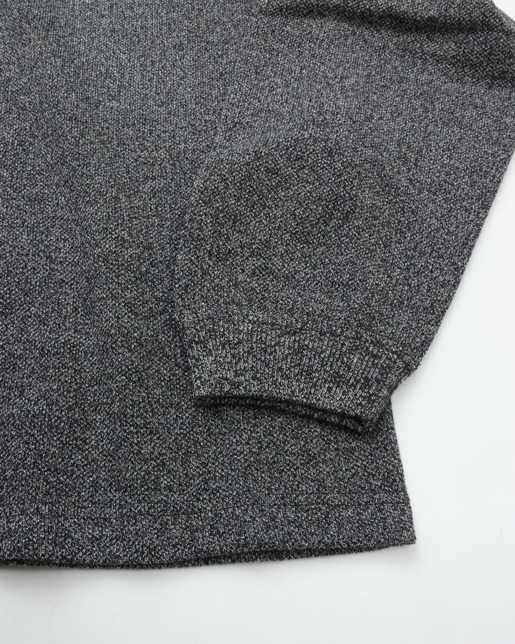 crepuscule Co/Ra Moss Stitch P/O HEATHER GRAY