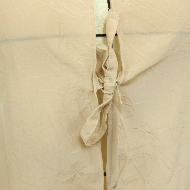 MEYAME / COTTON SILK BLOUSE JACKET PINK