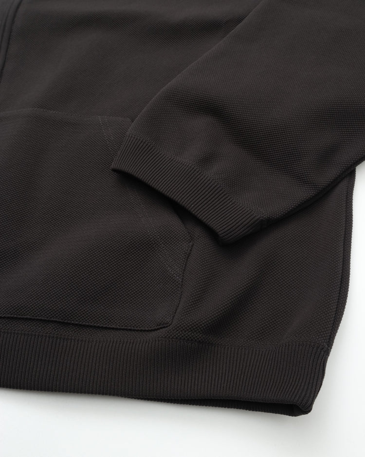 crepuscule  Poly Stretch Moss Stitch Drivers BLACK