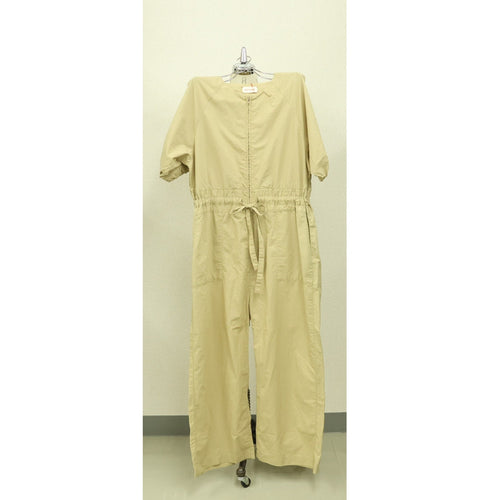MEYAME / HALF ZIP ALL IN ONE BEIGE 