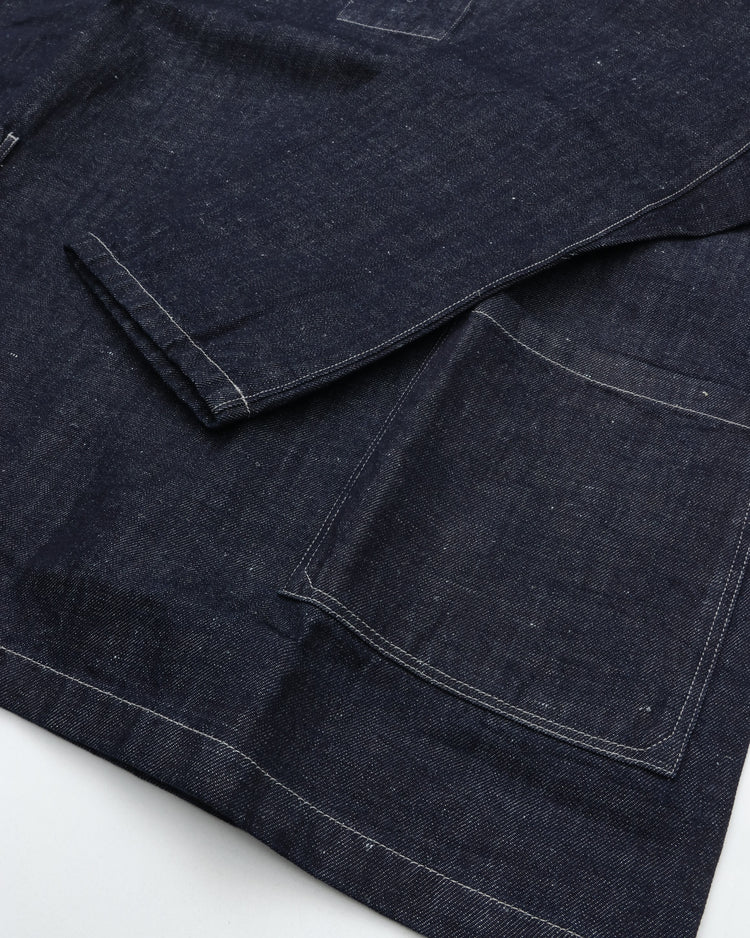 MITTAN    OC大麻ライトオンスデニムプルオーバー SH-150