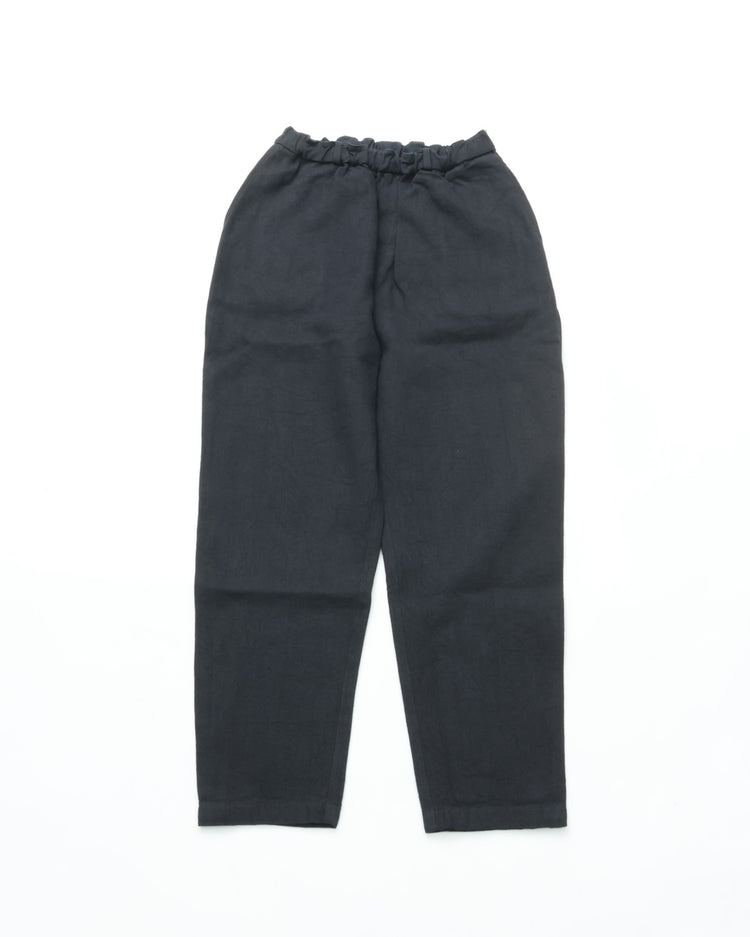 MITTAN Flax & Ramie Long Boots PT-91 Ink Black