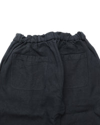 MITTAN Flax & Ramie Long Boots PT-91 Ink Black