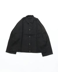 MITTAN Twill Hemp Flat Blouson JK-89 Black