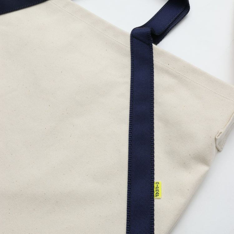 Riprap  A TOTE（CANVAS）  M    NATURAL/DK NAVY