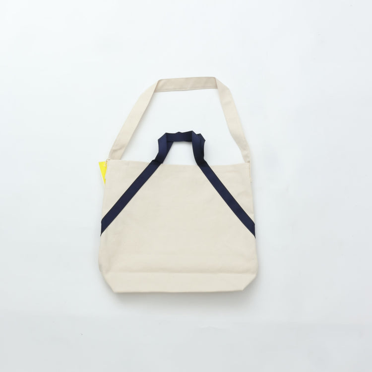Riprap  A TOTE（CANVAS）  M    NATURAL/DK NAVY