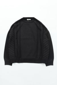 YASHIKI Yukishiro Knit (YSK-26SS-KN02 BLACK)
